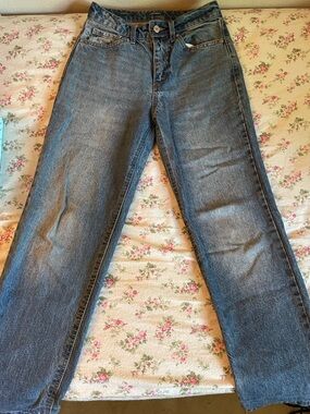 wild fable women’s baggy Denim Jeans — Washed Blue size 24
